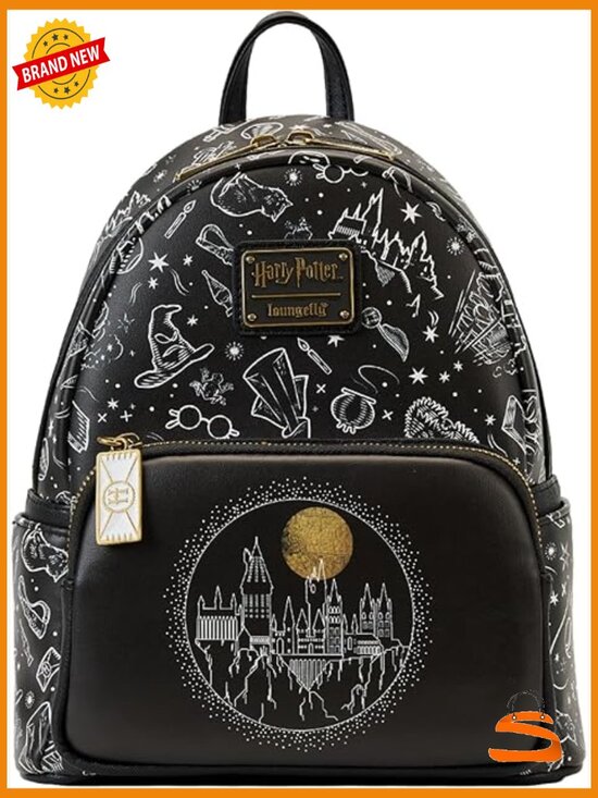 Harry Potter All Over Print Mini Backpack Shoulder Bag Purse main image 5